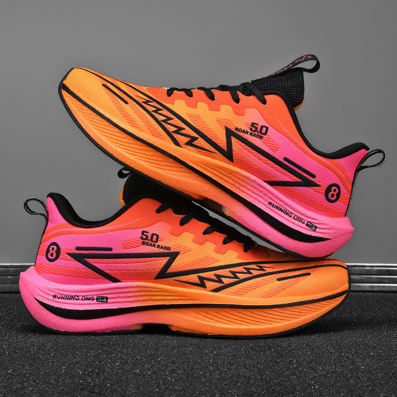 Picture of Children's sports shoes 2025 cross-border running shoes for male and female students physical examination racing running shoes women's men's shoes sneakers