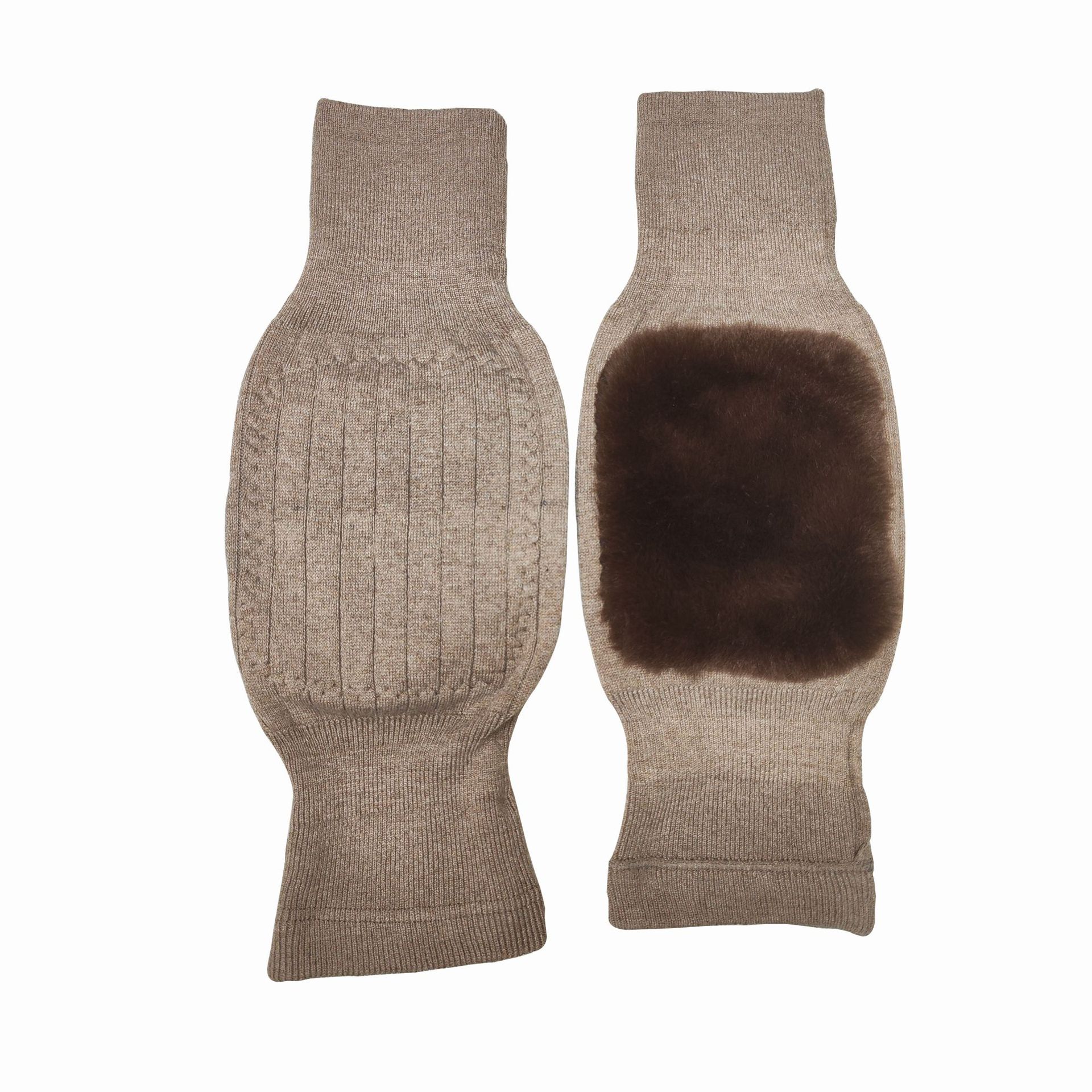 Picture of Autumn and winter cashmere leggings kneecap cover for the elderly thickened fleece-lined men and women old cold leg kneecap warm cold-proof