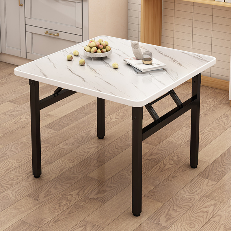 Folding Table Dining Table Household Simple Stall Low Table Floor Table Square Fire Table Dormitory Stall Small Square Table