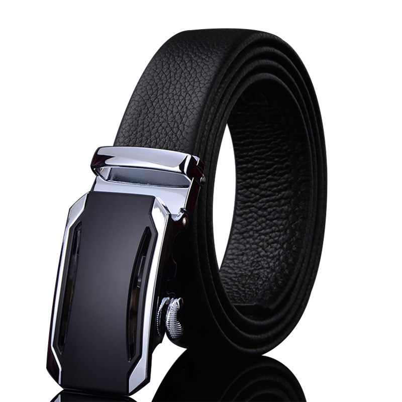 Picture of Men's Belt Leather High-end Automatic Buckle Casual Men's Cowhide Belt Men's Trousers Belt Men's Wholesale