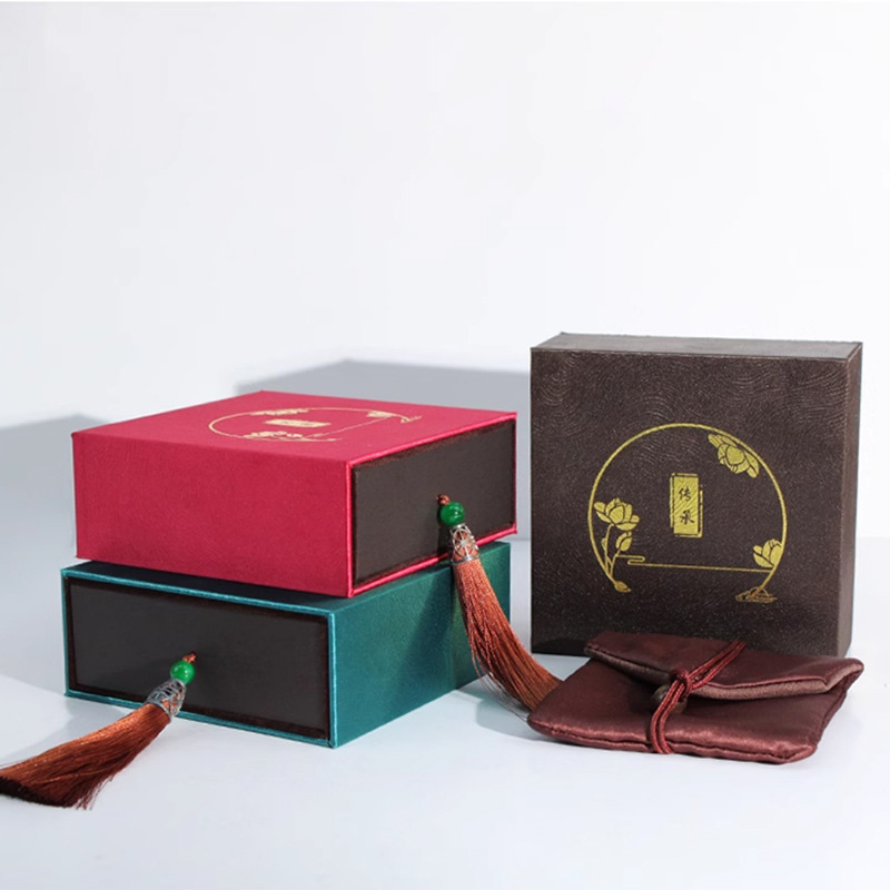 Pull-Out Jewelry Box, Bracelet Box, Necklace Jewelry Box, Bracelet Box, Cultural Toy Storage Box, Jewelry Packaging Box, Chinese Style Design