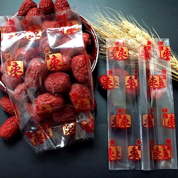 Thickened 100g healthy jujube red jujube packaging bag 2 two red jujube inner bag red jujube trial eating small packaging bag 100