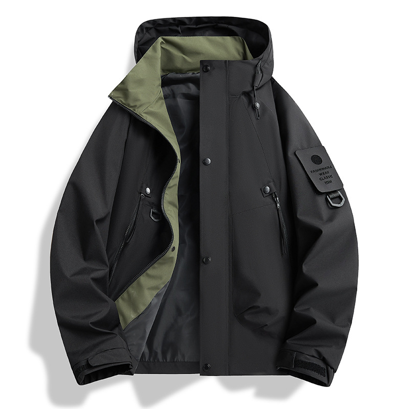 Spring and Autumn Outdoor Live Explosions Stormtrooper Windproof Waterproof Cold-proof Stain-proof Couple Jacket Couple Clothes Pin