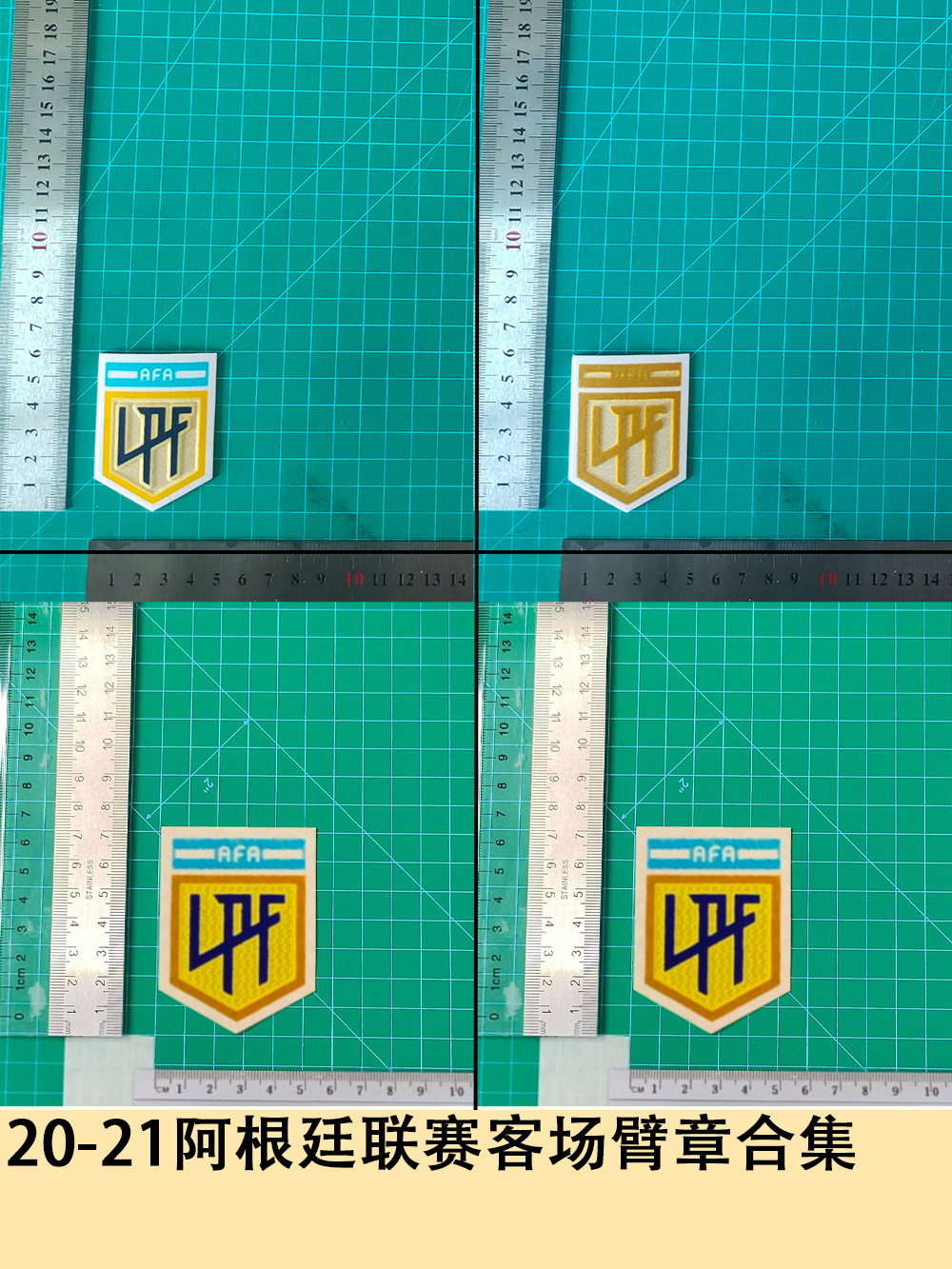 20-21 Argentina League Away Armband Collection Jersey Number Letter Armband Stamping Number Heat Transfer Map