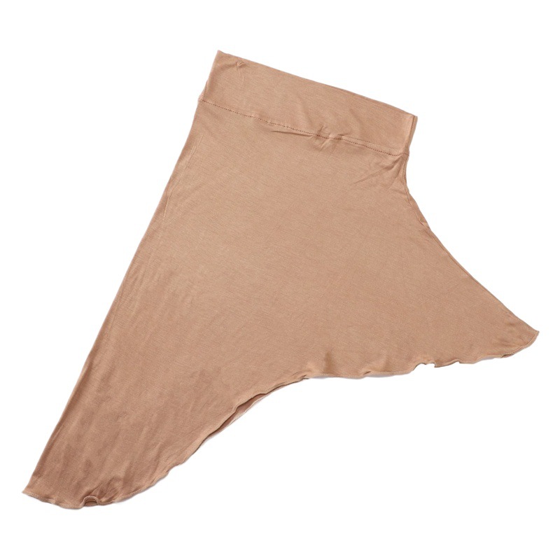 Cross-Border Soft and Breathable Solid Color Mercerized Cotton Hood Base Hat Modal Convenient Pullover Towel Hijab Baotou Hat