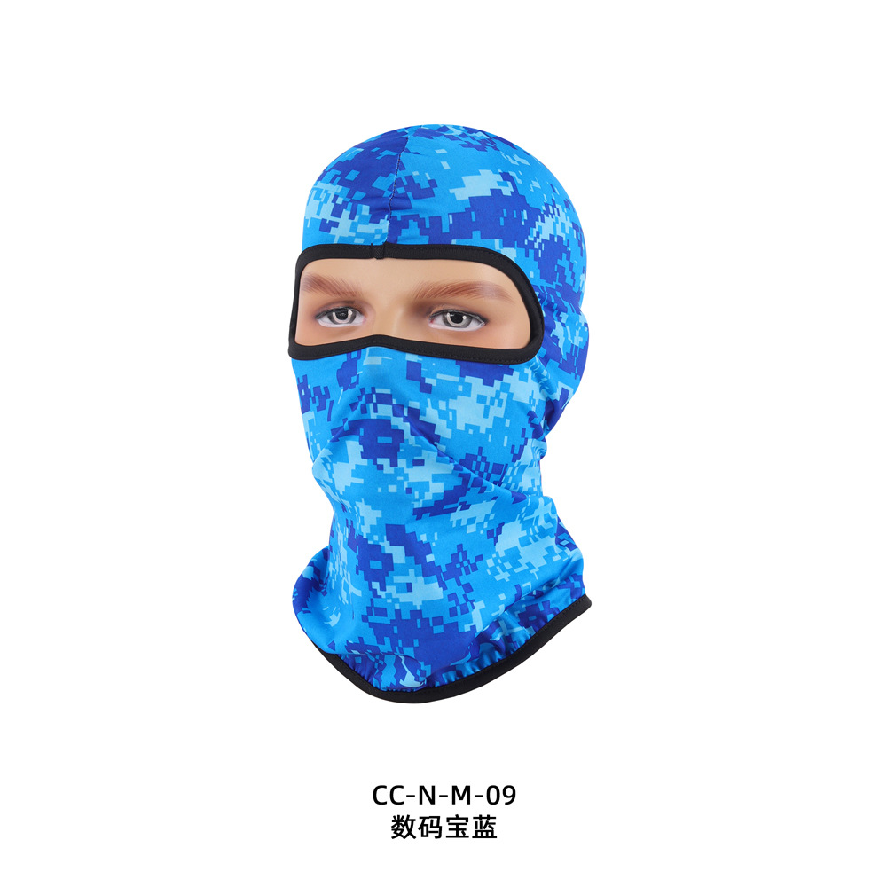 Picture of Milk Silk Lycra Soft Equipment Outdoor Cycling Bicycle Motorcycle Windproof Sunproof Dustproof Mask Mask Headband