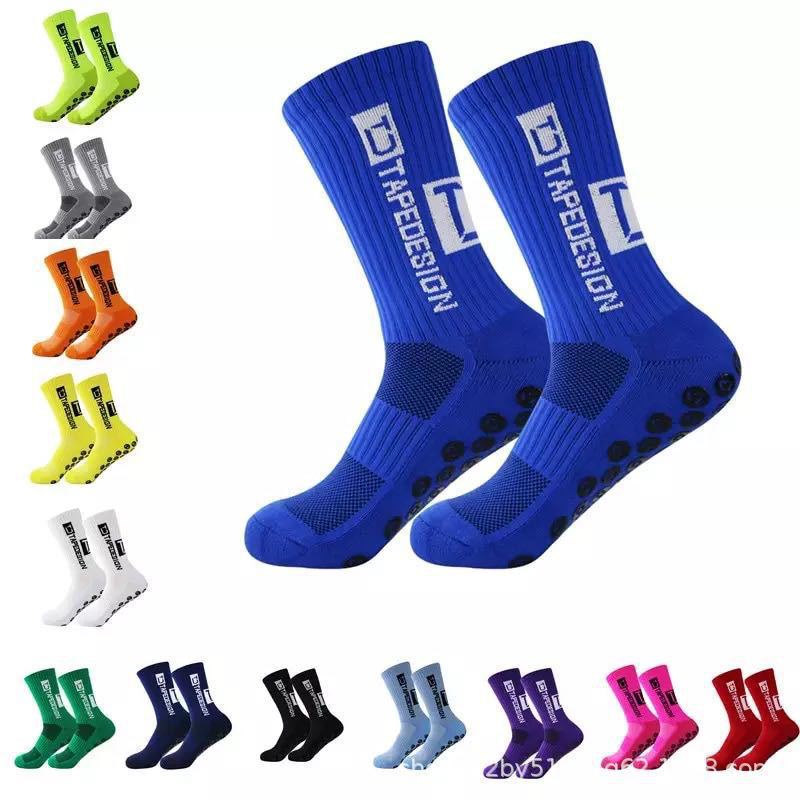 Austria TC Cross-border Sports Football Socks Foot Smiling Anti-slip Socks Men's Towel Bottom Thickened Cushioned Football Socks