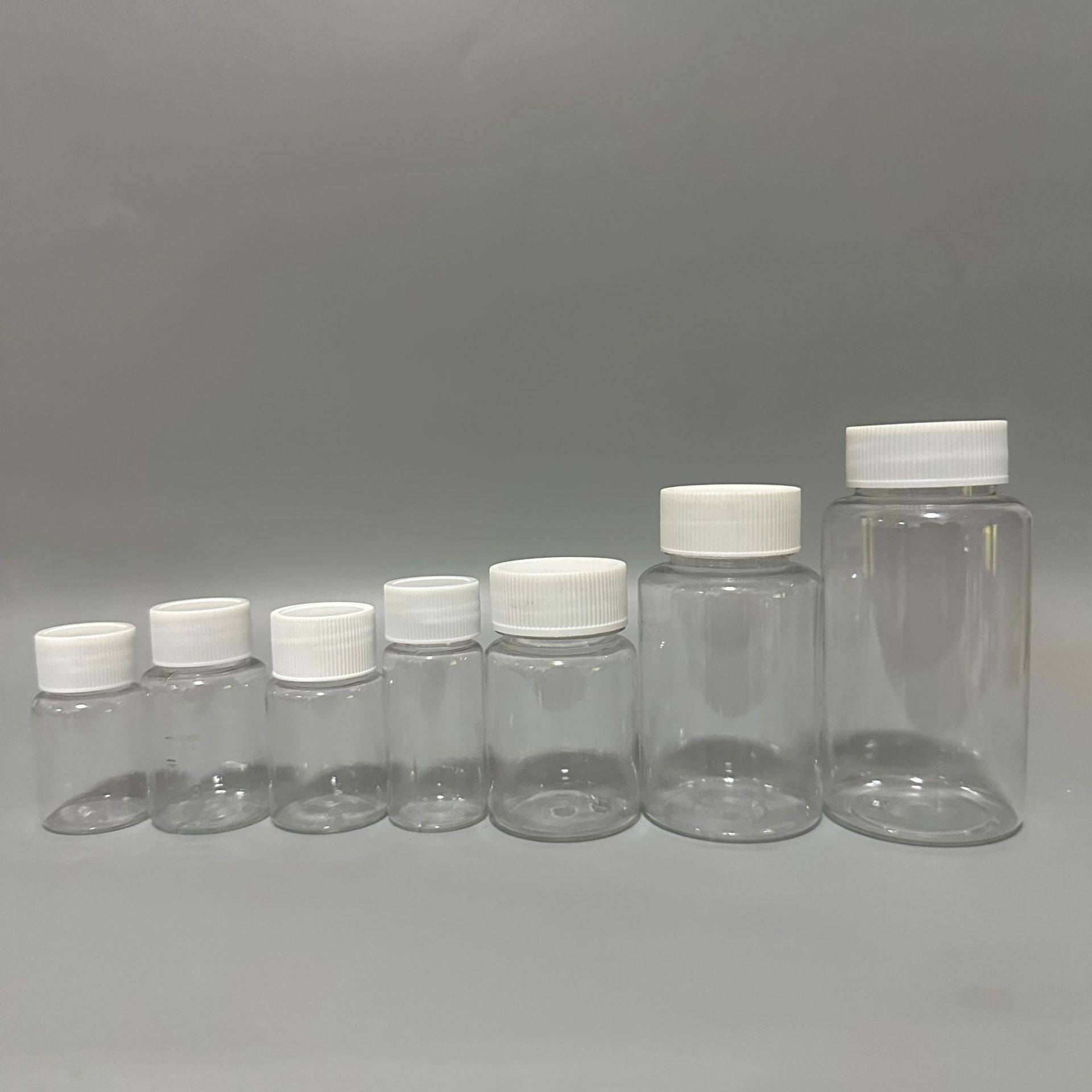 Manufacturer Sells 15Ml20Ml30Ml50Ml60Ml80Ml100Ml Plastic Bottles Wide Mouth Bottles Pet Sample Bottles