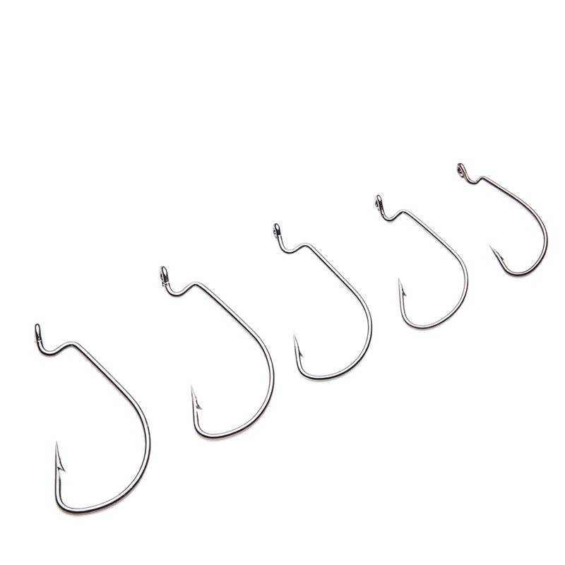 Black King Kong 9003Cd Crank Hook, Bass Hook, Wide Belly Crank Hook, Luya with Hole, Texas Fishing Group Sea Fishing Hook