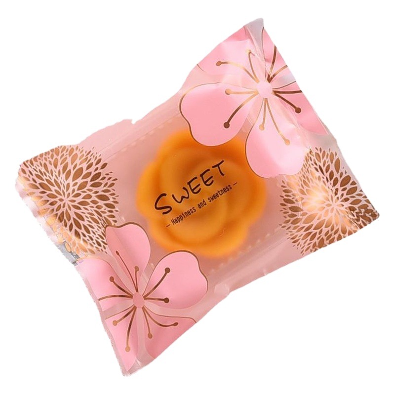 Moon Cake Packaging Bag Mung Bean Cake Machine-sealed Bag Snowflake Crisp Egg Yolk Crisp Machine-sealed Bag 75g100g Plastic Base