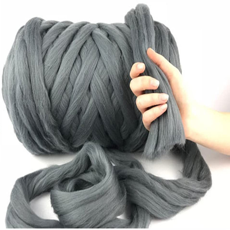 Picture of Factory direct 66s wool felt stamp music material bag handmade DIY needle felt wet felt color wool strip wholesale