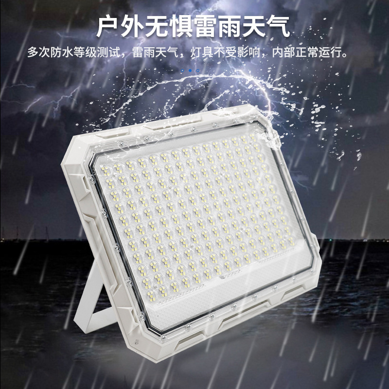 Picture of Lens Highlight Waterproof Household Lighting Rural Outdoor Courtyard Light Solar Lighting Floodlight Solar Street Light