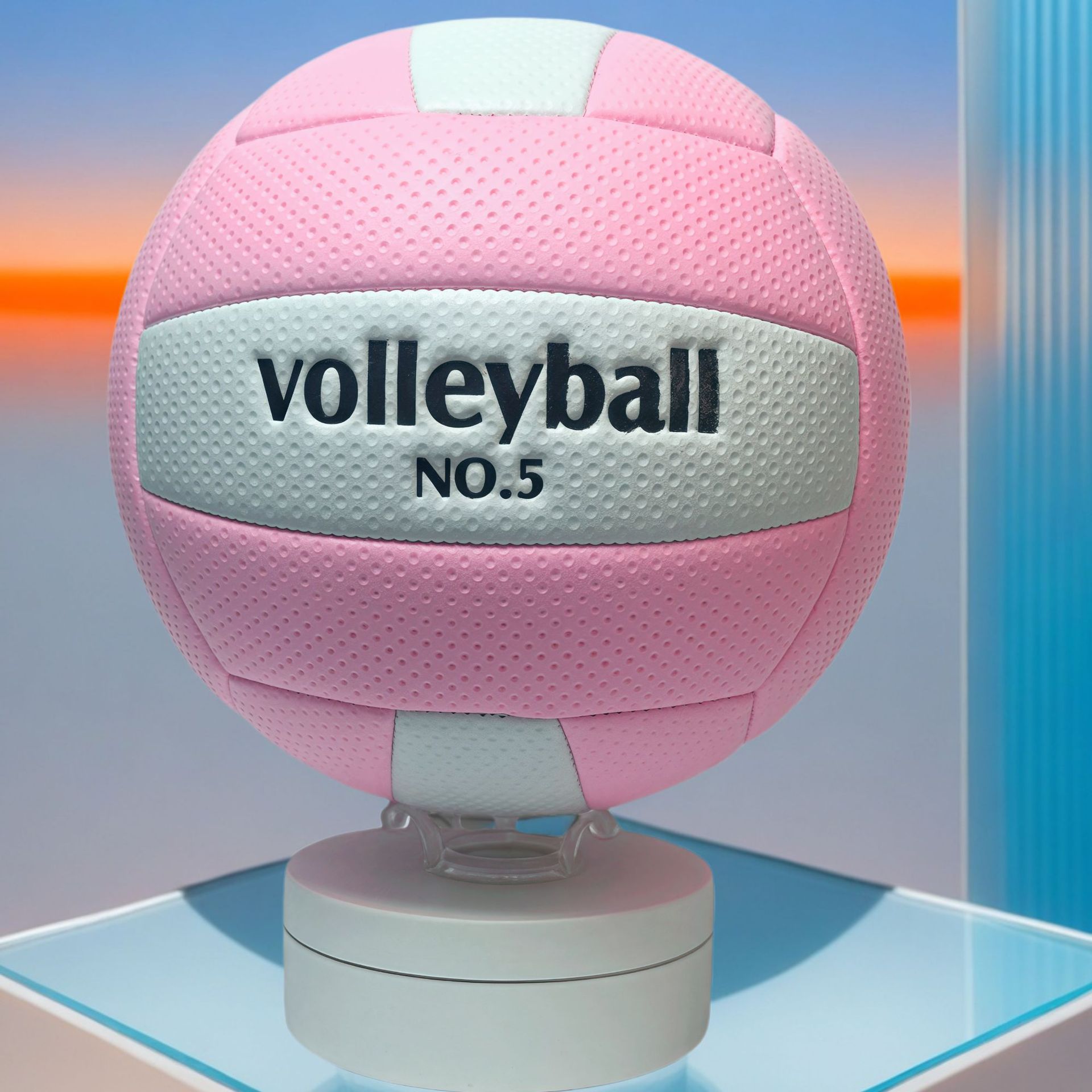 Picture of Free printing No. 5 volleyball thickened explosion-proof high school entrance examination special No. 4 primary school students standard training competition volleyball wholesale