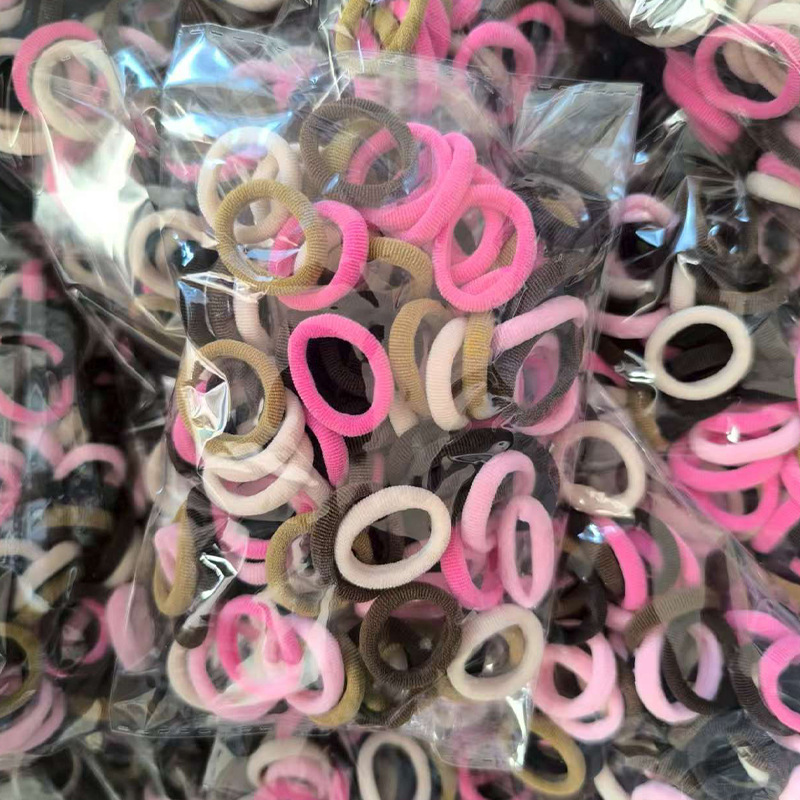 Picture of Single Wholesale Black Headband Hair Tie for Women Korean Style High Elasticity Does Not Hurt Hair Rubber Band High Ponytail Baby Hair Accessories