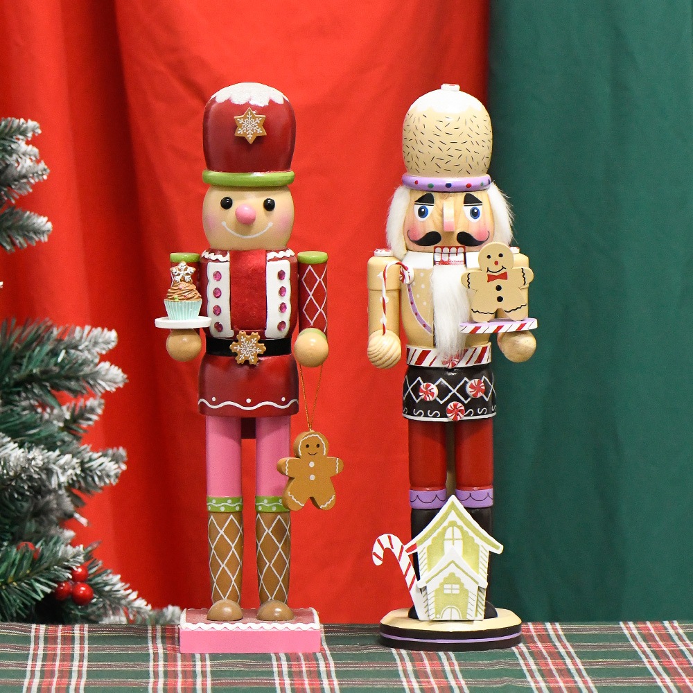 Christmas New Nutcracker puppet soldier Christmas decoration European creative home crafts ornaments