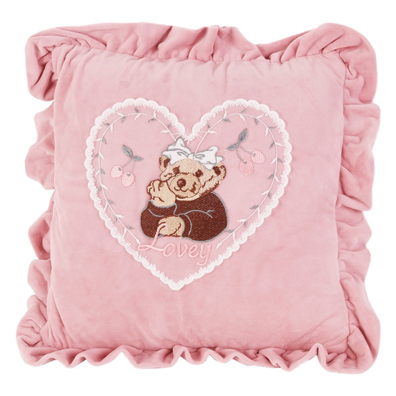 Cartoon Multifunctional Pillow Quilt Dual-Use 2-in-1 Kanglewu Car Lunch Break Pillow Quilt Blanket Wholesale