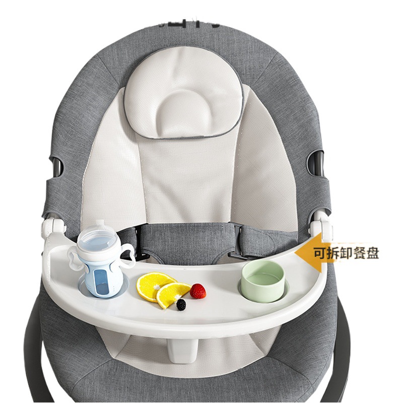 Baby electric rocking chair rocking bed source manufacturers directly supply cross-border cradle to coax baby to sleep newborn comfort chair crib