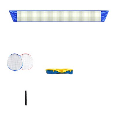 Foreign trade portable badminton net rack suit storage type 3 meters home entertainment simple tennis net post court line