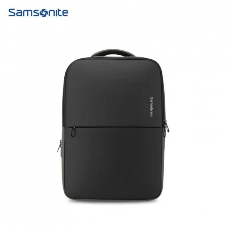 Picture of Samsonite/Samsonite backpack large capacity casual backpack PU + fabric business laptop bag