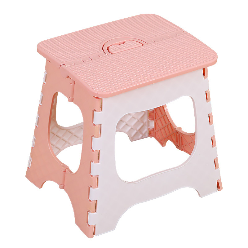 Picture of Thickened Plastic Folding Stool Portable Mini Outdoor Adult Children Chair Bench Portable Train Mazar