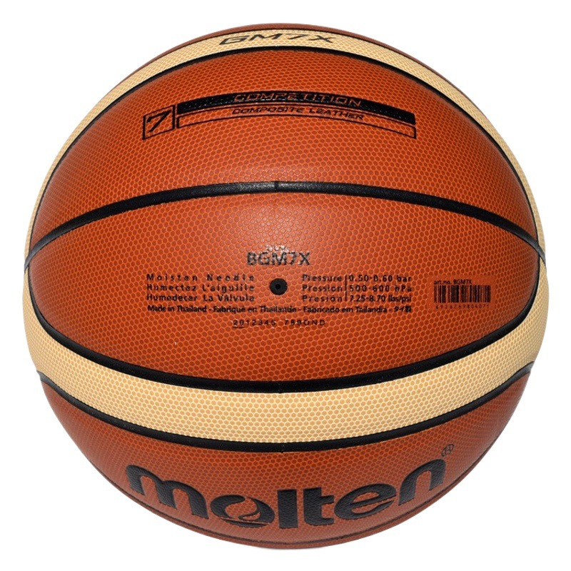 Place an Order to Change the Supply Price Molten Totem Basketball Bgm7Xfiba Ball Youth Indoor Pu Particle Basketball