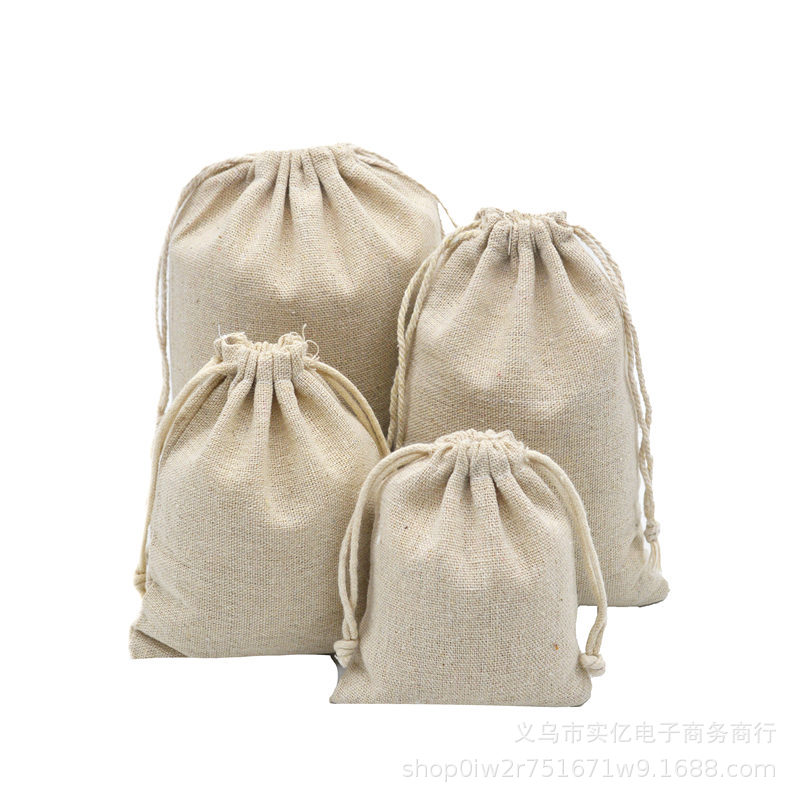 Jewelry Bags, Ready-Made Cotton Bags, Drawstring Flap Pocket Pantss, Gift Jewelry Bags, Cotton and Linen Handbags, Packaging Cotton and Linen Bags, Jewelry Bags