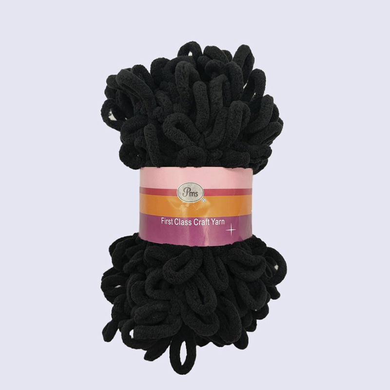 Picture of Loop Yarn Ear Yarn Medium-Thick Yarn for Hand Knitting DIY Pillows, Blankets, Scarves, Ice Yarn in Stock Wholesale