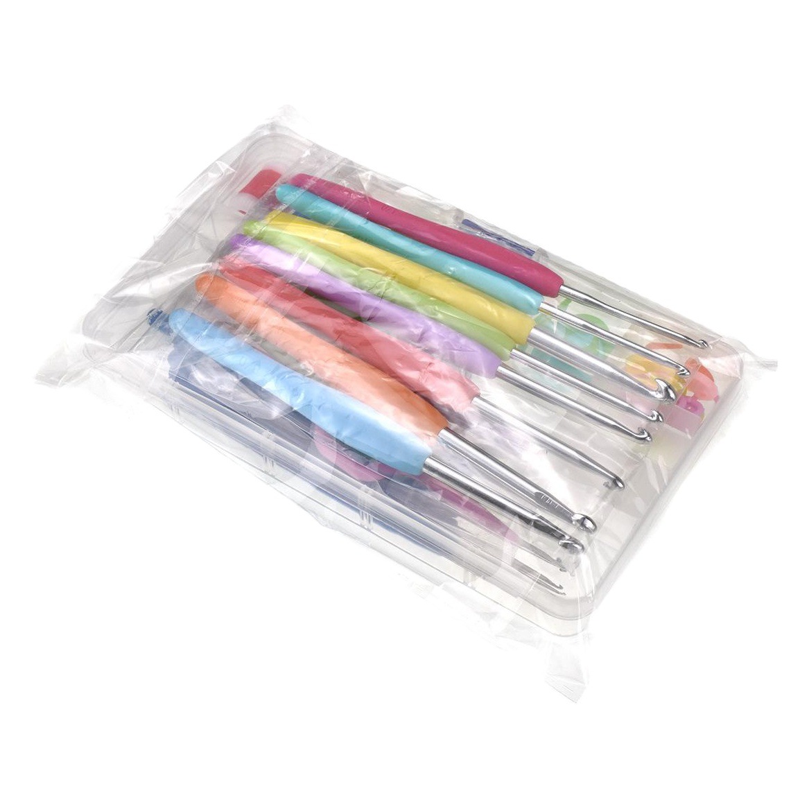 Picture of Hot Sale 53 Piece Set Crochet suit Hand-made DIY Knitting Tools Hook Needle Full Set Sweater Needle Knitting Soft Handle Crochet