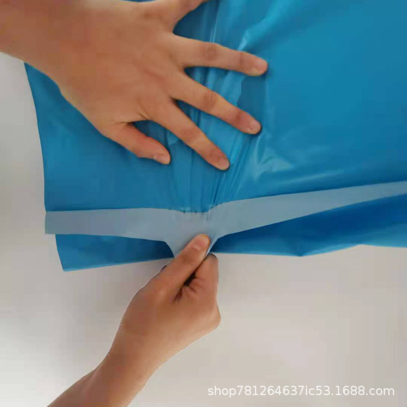 Picture of Blue Express bag wholesale color express packaging bag logistics packaging waterproof bag e-commerce express mail bag