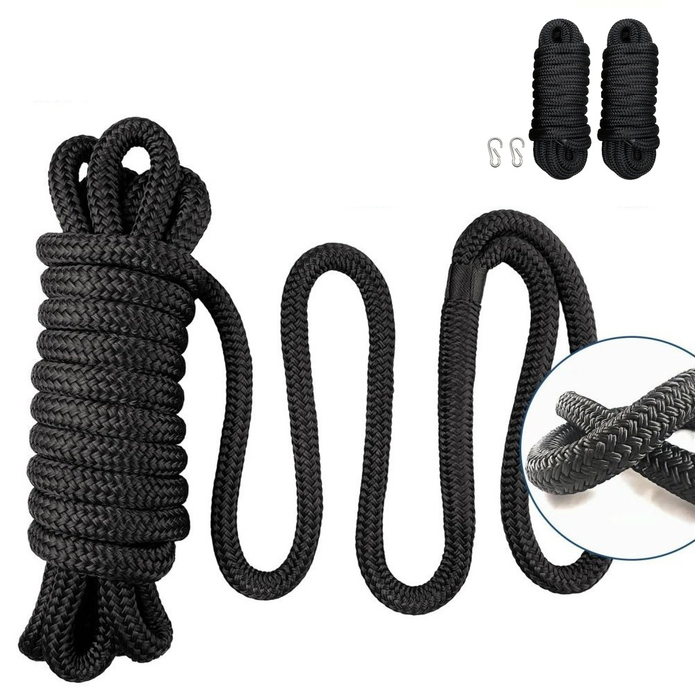 Cross-Border Dock Rope, Boat Cable, Anchor Rope, Outdoor Nylon Ship Anchor Rope, Sailboat Traction Dock Rope, Yacht Rope