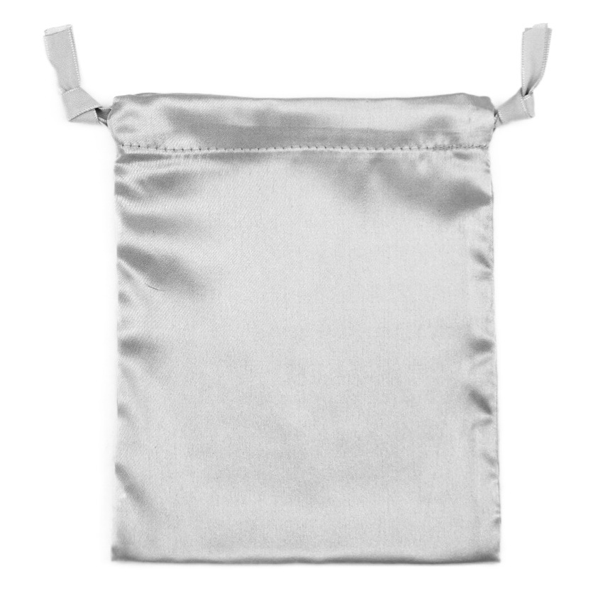 Silk cloth bag drawstring bag artificial silk gift bag ribbon drawstring in stock wholesale factory direct sales