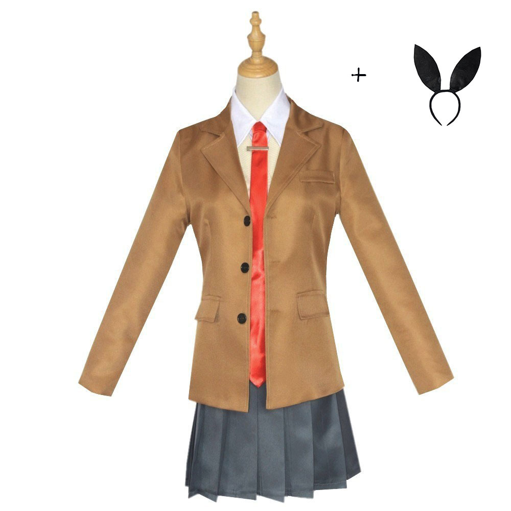 Picture of Young pig-headed teenagers will not dream of bunnies, senior students of Sakurajima, mackai Zichuan, Sakata cos clothing in stock
