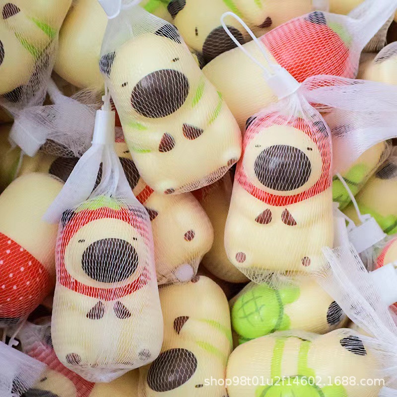 Internet Red Kapi Bala Decompression Pinch Le Slow Rebound Toy Ring Stall Doll Machine Grab Doll Small Gifts
