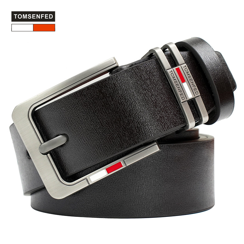 Picture of TOMSENFED new men's foreign trade cross-border oil drop needle buckle belt fashion casual pants belt manufacturers in stock
