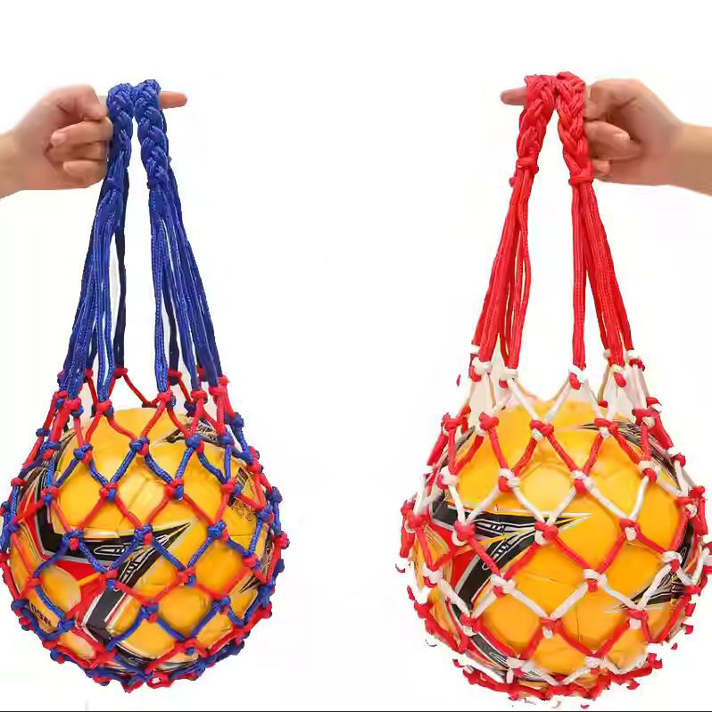 Picture of Bold basketball net bag net bag fashion ball bag football bag woven basketball bag portable storage bag