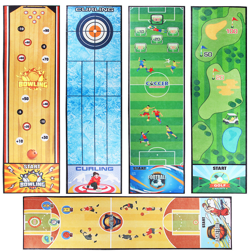Cross-border Children's Football Pad suit Double Game Golf Bowling Parent-child Interactive Indoor and Outdoor Sports Toys