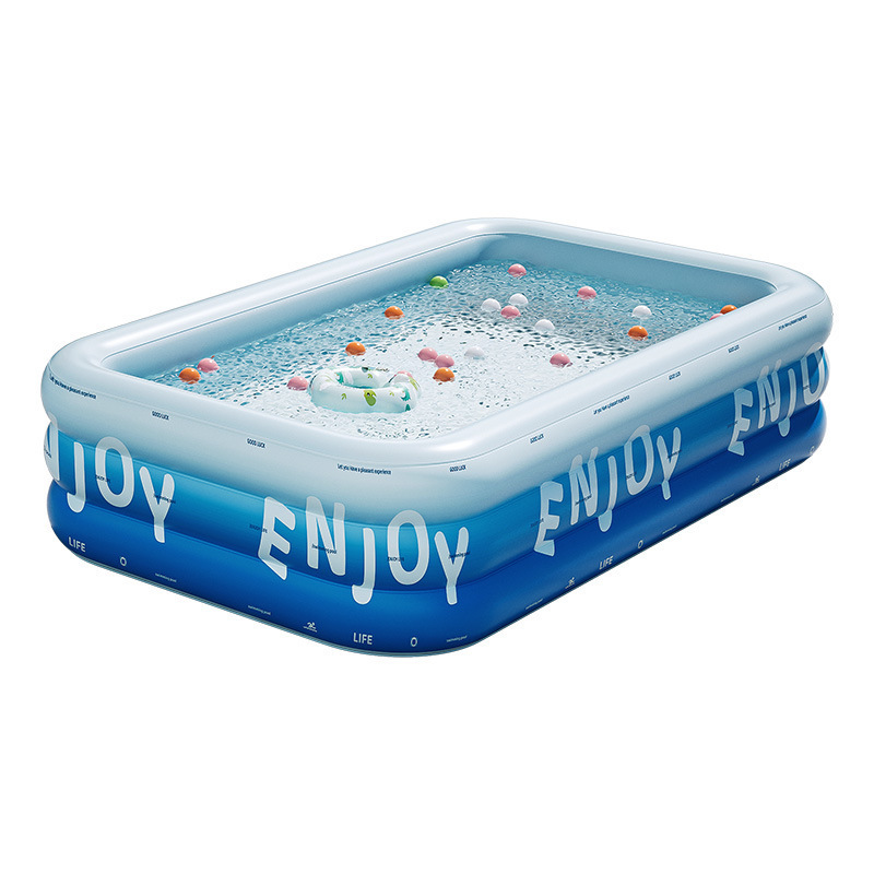 Picture of Swimming Pool Thickened Large Indoor Outdoor One Button Inflatable Swimming Pool Adult Kids Family Swimming Pool Wholesale