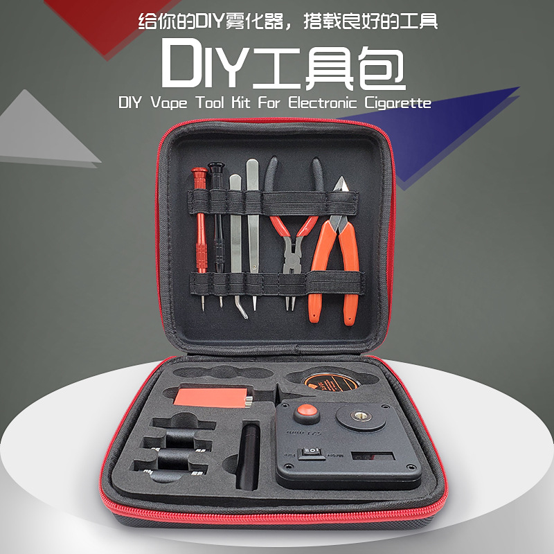 DIY Tool Kit Set, High Temperature Resistant Ceramic Tweezers, Pliers, Multi-Functional Winding Screwdriver, Needle Nose Pliers Tool
