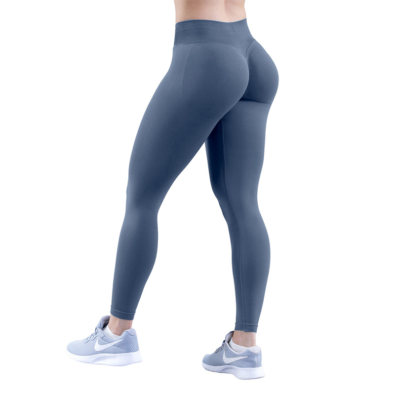 Cross-border European and American Foreign Trade Amazon Women's Sports Yoga Pants High Waist Hip Yoga Explosions Slim Tight Pants