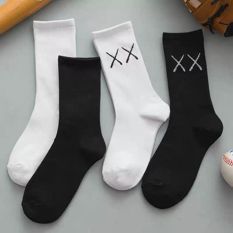 Women's Korean-style mid-calf fashion all-match stockings trendy ins style stockings women's Korean-style personalized college style simple