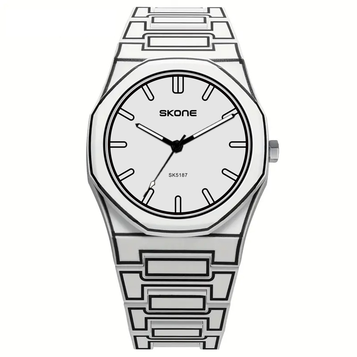 2025 Popular Watch Men's High-End Waterproof Watch Russia and Southeast Asia Popular Plastic Quartz Watch
