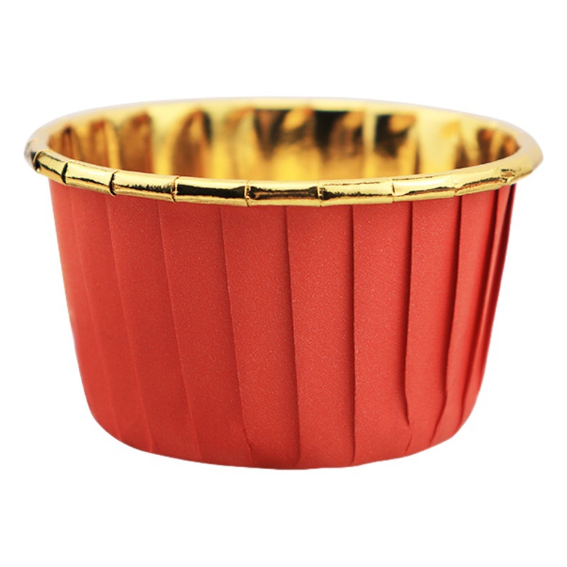 Large Maffin Cup Roll-up Cupcake Cups Golden Silver Cake Cups Maffin Baking Maffin Cup