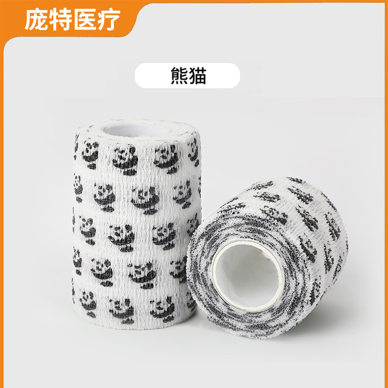 Picture of Self-Adhesive Bandage, Universal Ankle Fixation Elastic Bandage, Pet Leg Bandage, Protective Bandage, Finger Bandage, Muscle Patch