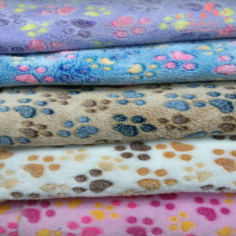 New long-term spot double-sided flannel printed blanket pajamas toys home textile shoes plush fabric flannel
