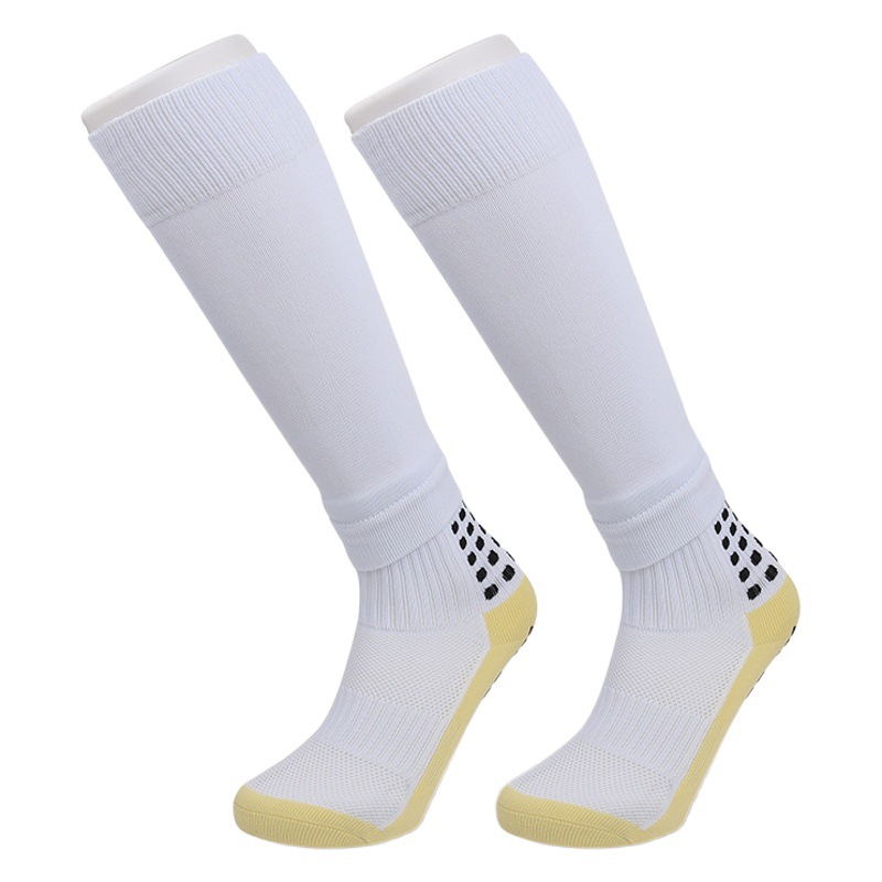 Solid color long sports leggings sheath protection calf adult pressure football socks compression sweat-absorbent calf socks
