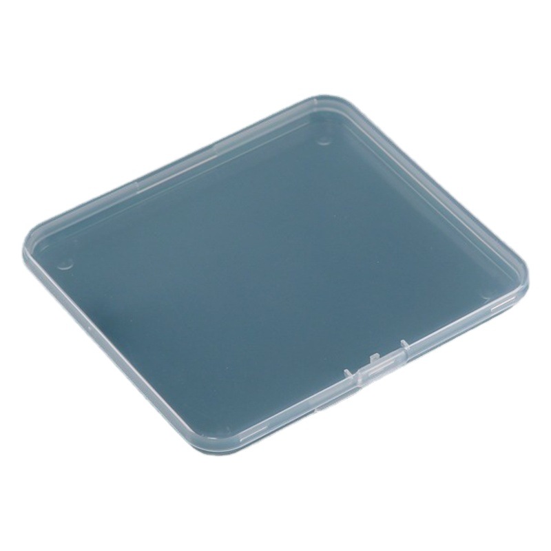 New Hot Selling Rectangular Plastic Box Rubber Tendon Hair Accessories Packaging Box Card Fishing Gear Storage Box Flat Box