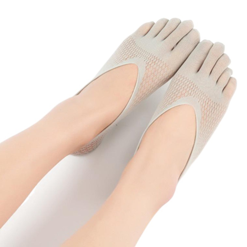 Spring and summer new thin five-finger socks women's factory sales toe socks mesh invisible socks cross-border foreign trade Japan and South Korea Southeast Asia