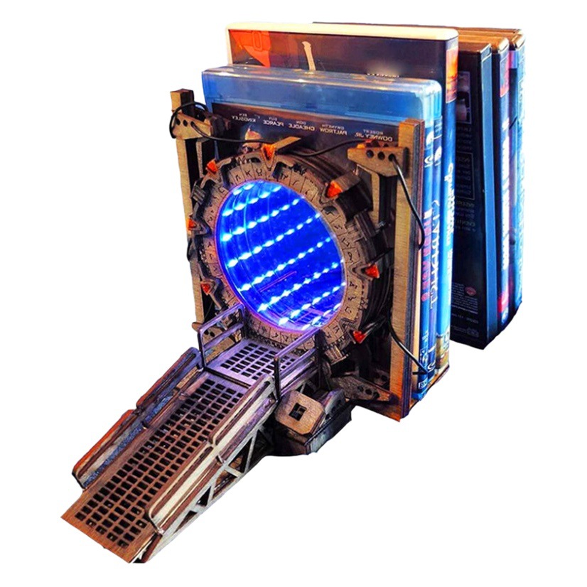 DIY cross-border Galaxy gas Bookend Galactic Portal space-time Gate Book tunnel book file