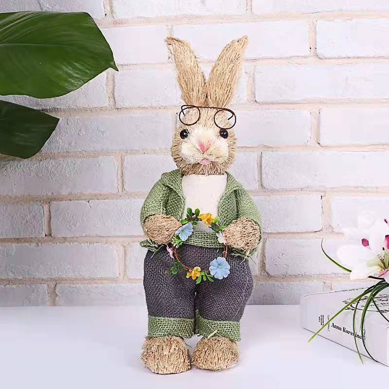 Picture of Cross-Border Easter Bunny 2025 New Party Decoration Simulation Ornaments Wholesale