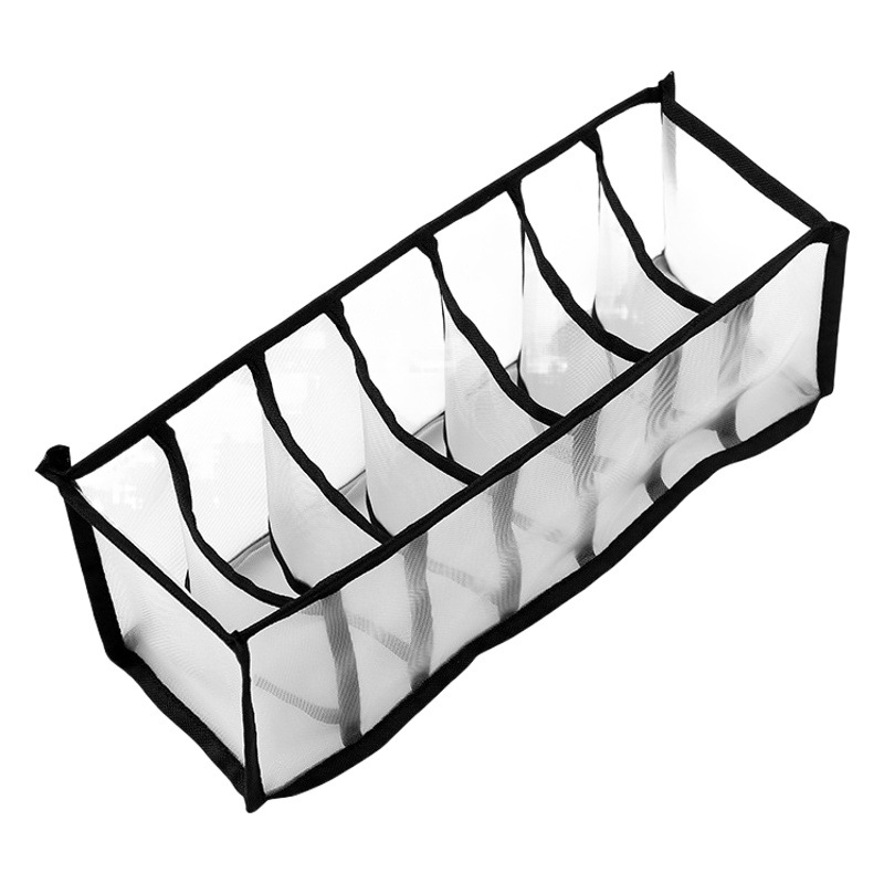 Underwear storage box artifact mesh partition drawer underwear underwear clothes finishing box pants socks storage box